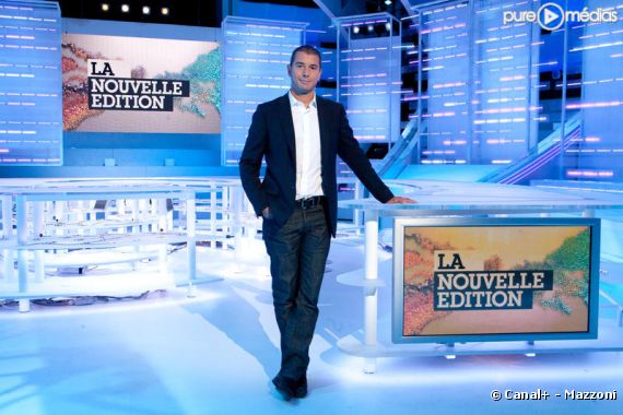 Ali Baddou présente "La nouvelle édition" sur Canal+