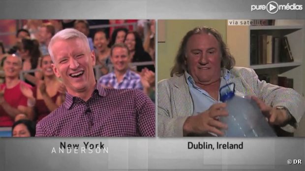 Anderson Cooper reçoit Gérard Depardieu