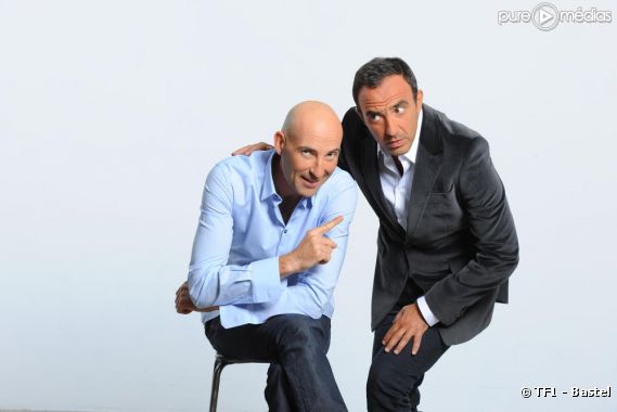Nicolas Canteloup et Nikos Aliagas