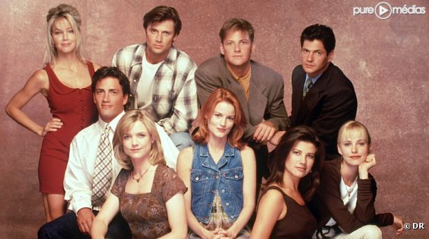 Le cast de "Melrose Place"