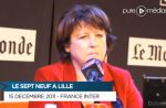 Incident avec une spectatrice et Martine Aubry dans la matinale de France Inter