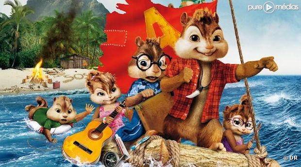 L'affiche de "Alvin et les Chipmunks 3"