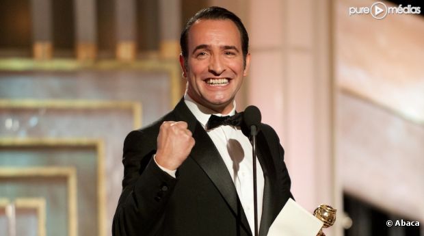 Jean Dujardin aux Golden Globes 2012