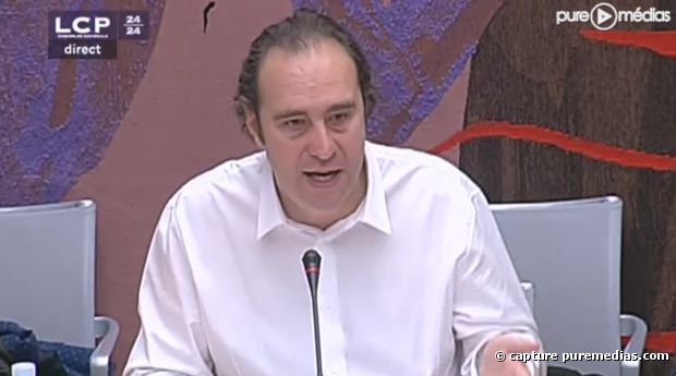 Xavier Niel, le 25 janvier 2012.