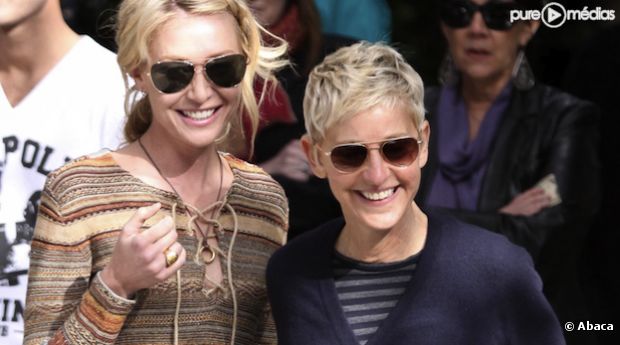Portia de Rossi et Ellen DeGeneres