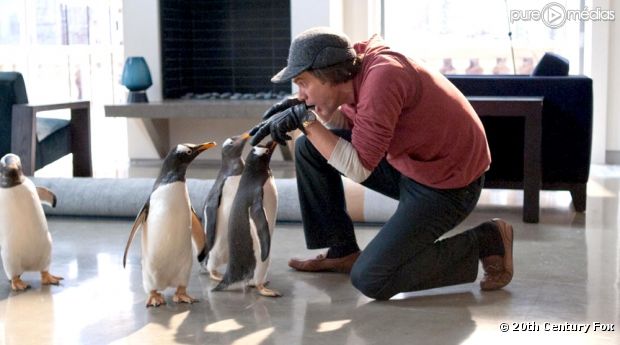 Jim Carrey dans "M. Popper et ses Pingouins"