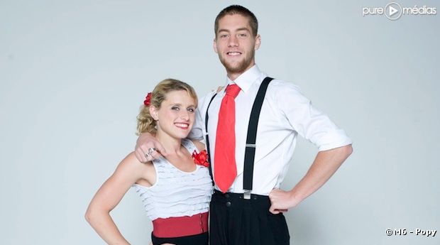 Flore &amp; Yann Alrick, candidats de "La meilleure danse" en 2011 sur W9