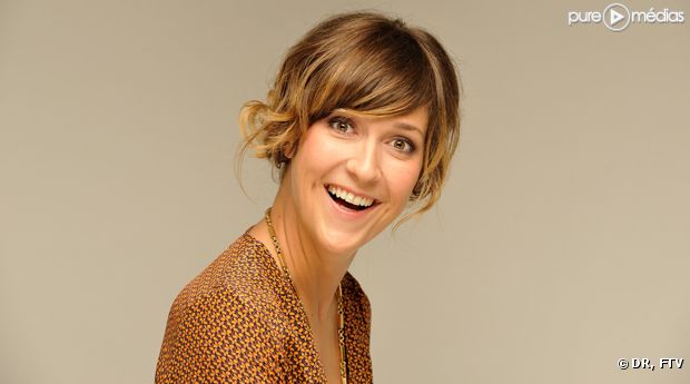 Daphné Bürki, animatrice de l'émission "Les maternelles" sur France 5.