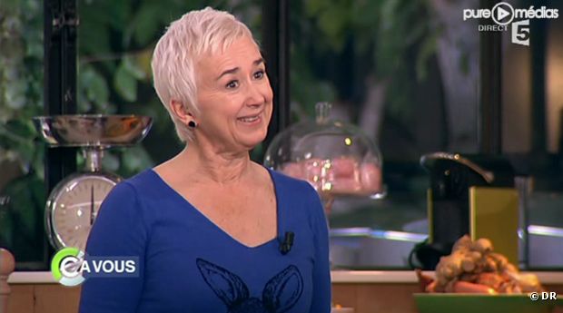 Muriel Salmon, chef dans "C a vous".