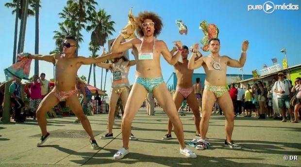 LMFAO dans le clip "Sexy and I Know It"