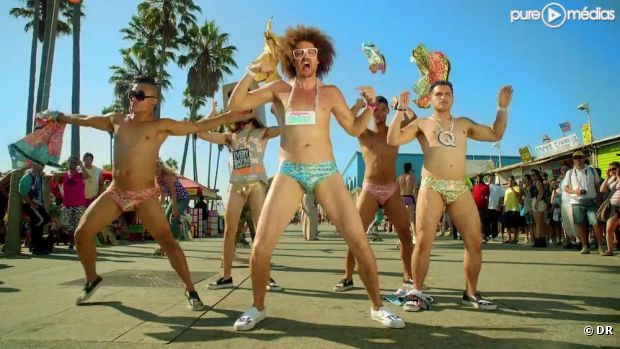 LMFAO dans le clip "Sexy and I Know It"