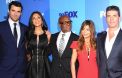 Steve Jones, Nicole Scherzinger, L.A. Reid, Paula Abdul et Simon Cowell