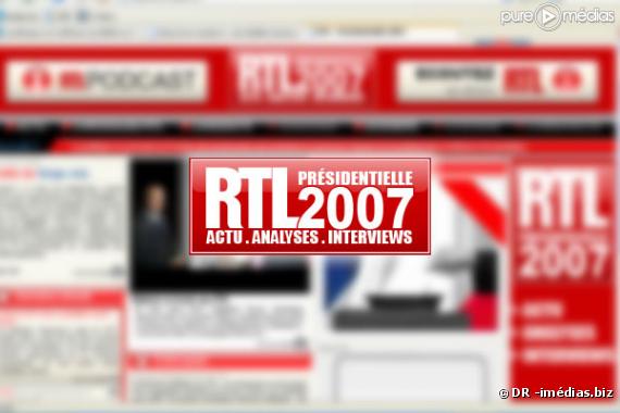 Le site internet rtl2007.fr