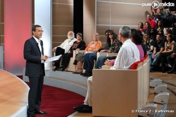 Jean-Luc Delarue sur le plateau de "Ca se discute"