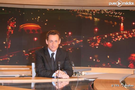 Nicolas Sarkozy invité du 20H de TF1 (23 novembre 2006)