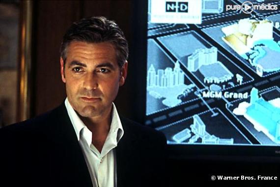 George Clooney dans "Ocean's eleven".