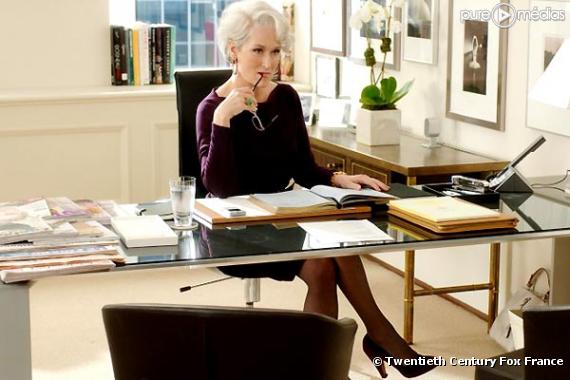 Meryl Streep dans "Le Diable s'habille en Prada".