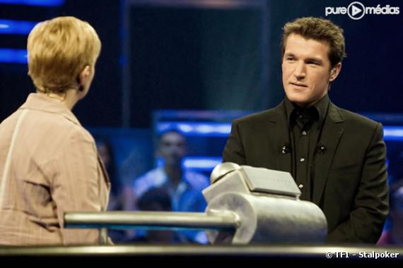 Benjamin Castaldi sur le plateau de "Un contre 100"
