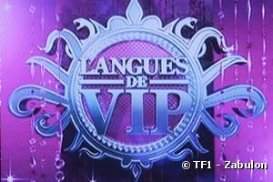 Le logo de l'émission "Langues de VIP"