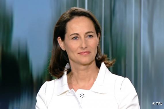 Ségolène Royal, le 18 avril 2007 sur le plateau de TF1