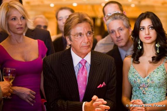 Ellen Barkin et Al Pacino dans "Ocean's thirteen"