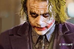 Heath Ledger est le Joker dans "The Dark Knight"