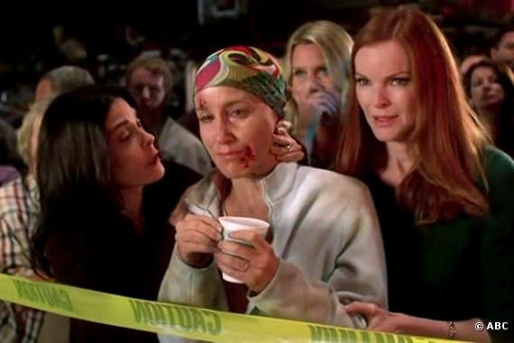 Teri Hatcher, Felicity Huffman et Marcia Cross dans "Desperate Housewives"