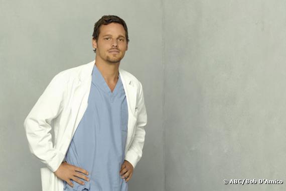 Justin Chambers est Alex Karev dans "Grey's Anatomy"
