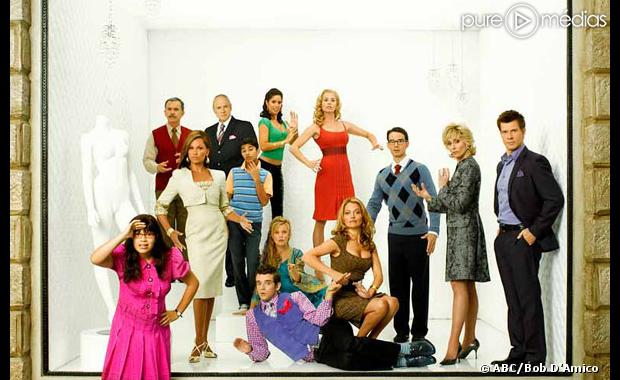 L'équipe de la série "Ugly Betty"