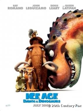 L'affiche américaine de "L'Age de Glace 3"