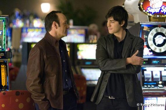 Kevin Spacey et Jim Sturgess dans "Las Vegas 21"