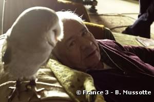 Michel Galabru dans le téléfilm "Coup de vache" en 2004