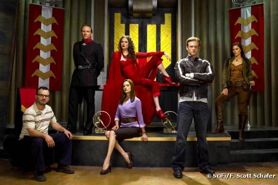 L'équipe de la série "Flash Gordon" sur SciFi