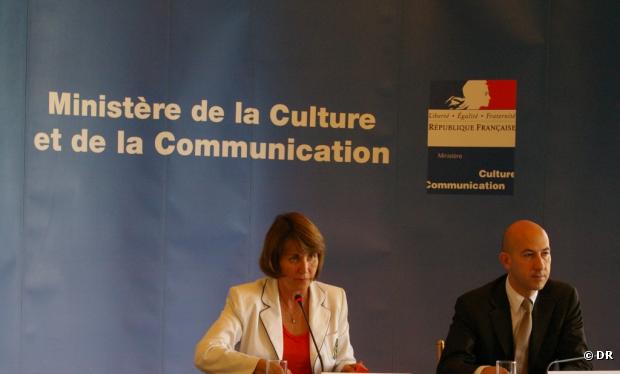 Christine Albanel, présentation de la loi Hadopi