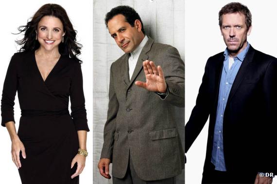 Julia Louis Dreyfus, Tony Shalhoub et Hugh Laurie