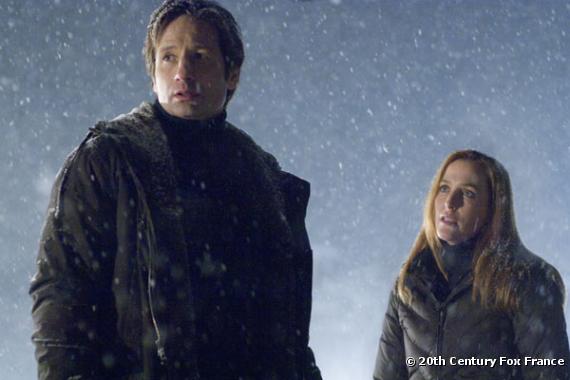 David Duchovny et Gillian Anderson dans "X-Files : Regeneration"