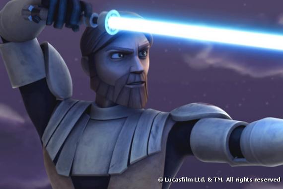 Extrait de "Star Wars : the Clone Wars".