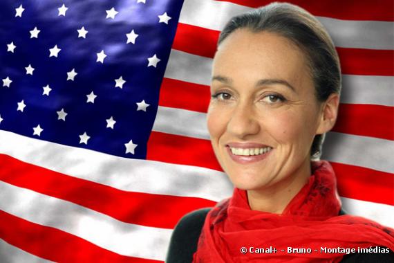 Laurence Haïm, correspondante aux Etats-Unis pour Canal+ et i>TELE.