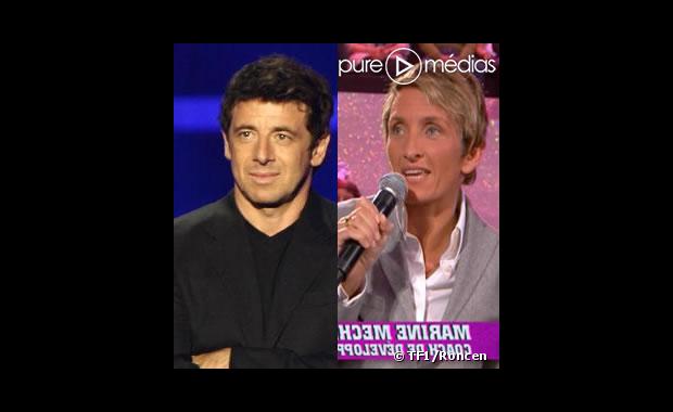 Patrick Bruel et Marine Méchin