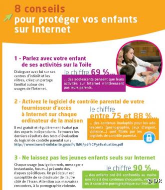 Plaquette prévention dangers internet