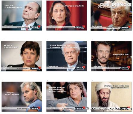 Campagne de publicité des "Guignols de l info" (mars 2009)