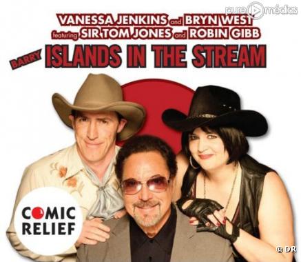Vanessa Jenkins, Bryn West, Tom Jones & Robin Gibb - Islands in the Stream