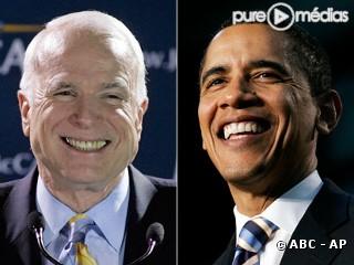 John McCain et Barack Obama