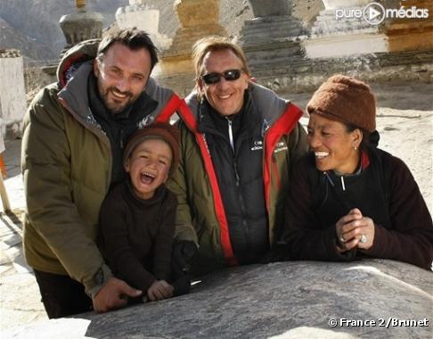 Frédéric Lopez et Gilbert Montagné "en terre inconnue".