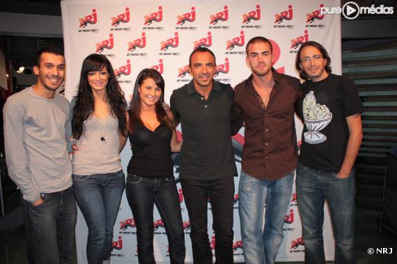 Jon, Emilie et Sabrina au 6/9 de NRJ.