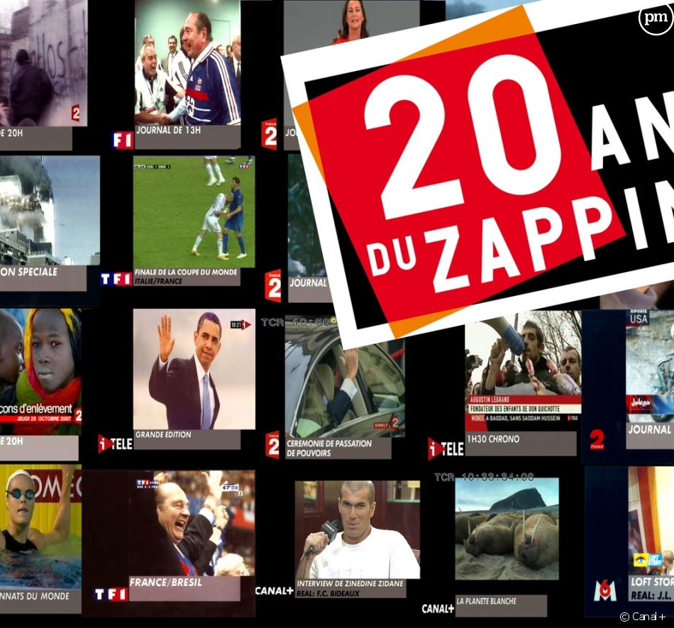 Résultat de recherche d'images pour "20 ans de zapping"