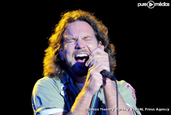 Eddie Vedder du groupe Pearl Jam