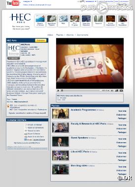 HEC sur YouTube EDU