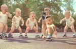 Les "Bébés" d'Evian entrent dans le Guiness des records !