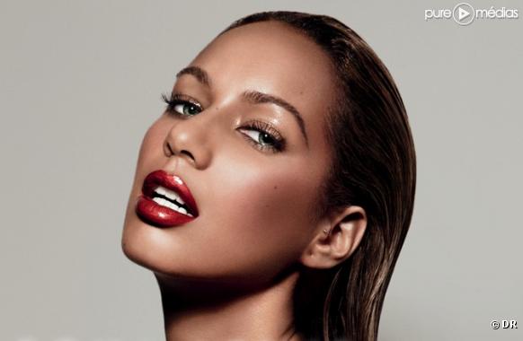 Leona Lewis sur la pochette de son album "Echo"